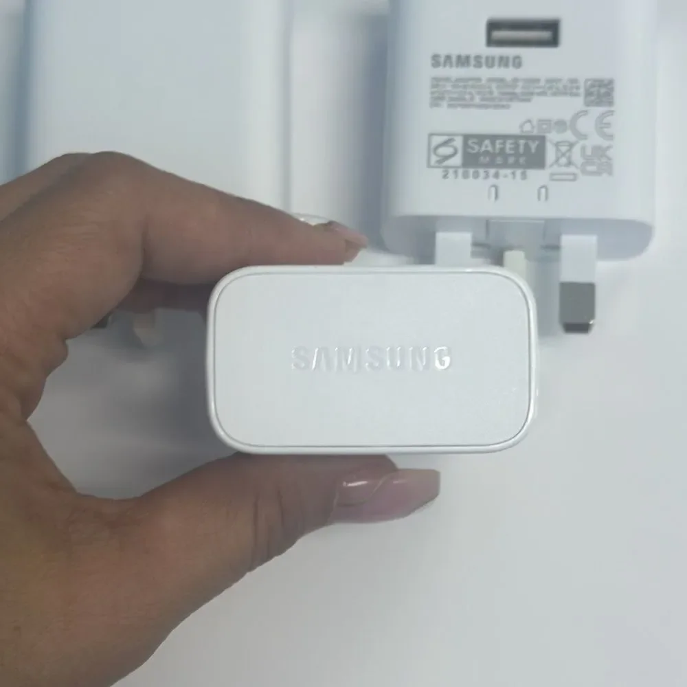 NEW 3 Pack Samsung (9V/1.67A) 15W EU Travel Adapter Charger - White(EP-TA200)